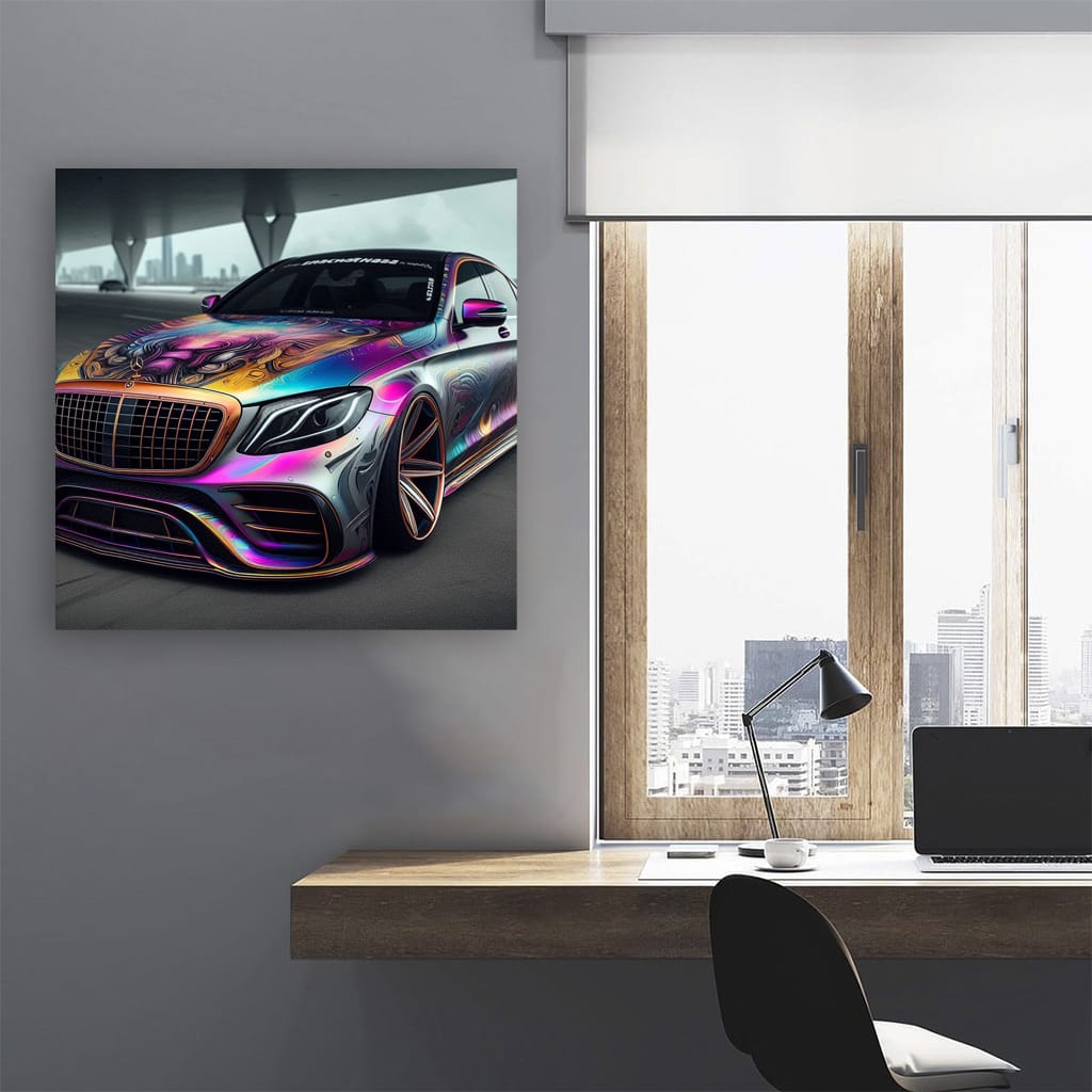 Mercedes S Class Paint Wall Art