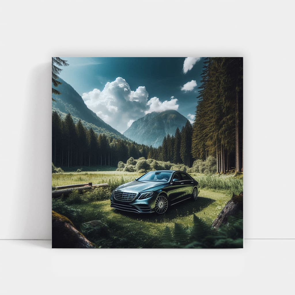 Mercedes S Class Vall Wall Art