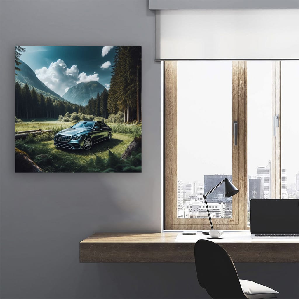 Mercedes S Class Vall Wall Art