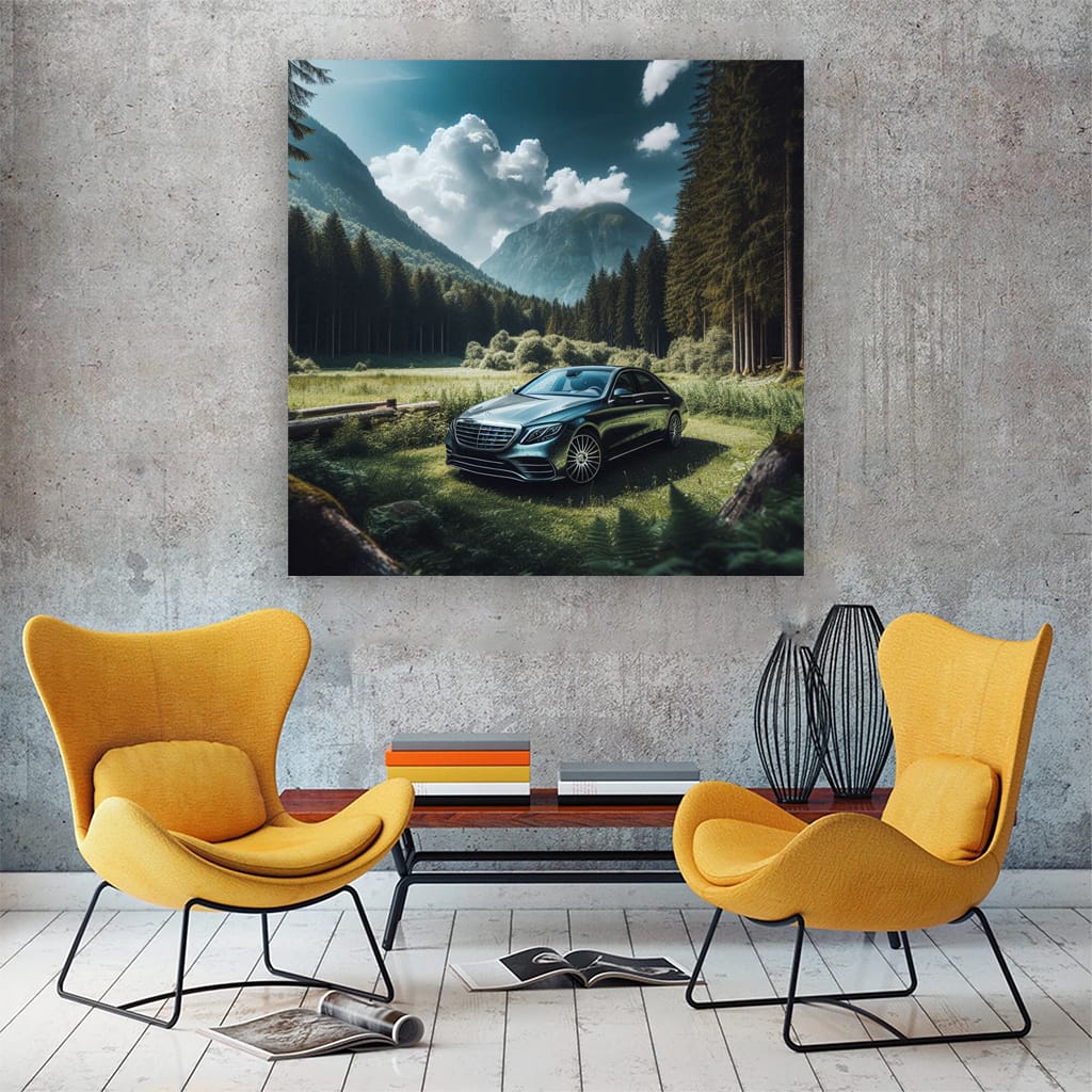 Mercedes S Class Vall Wall Art