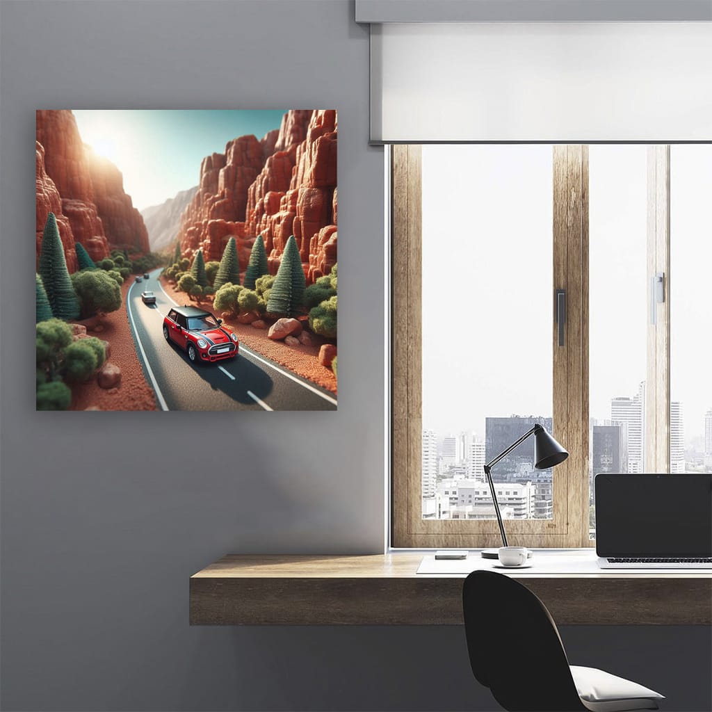 Mini Clubman Cany Wall Art