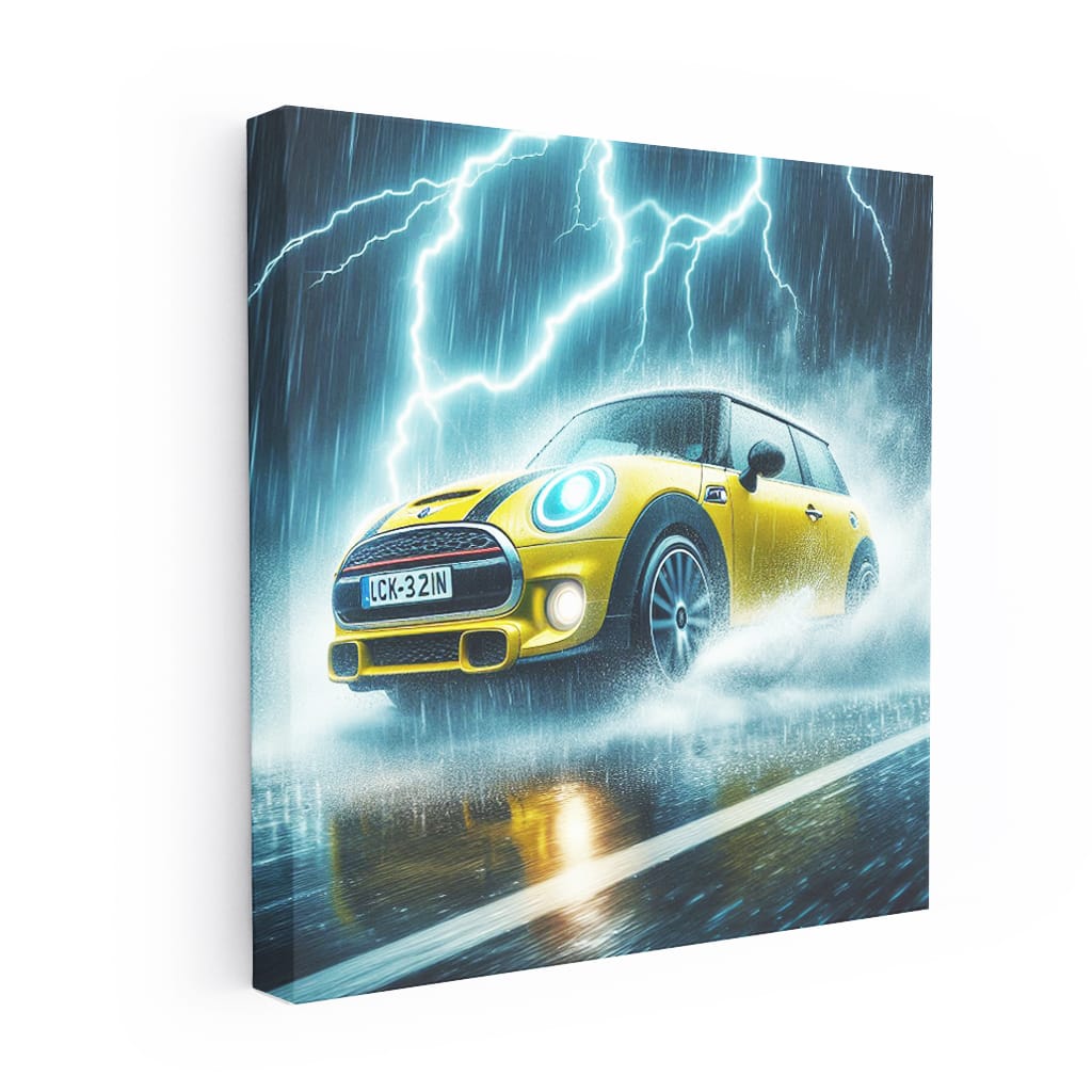 Mini Cooper Se Thundersto Wall Art