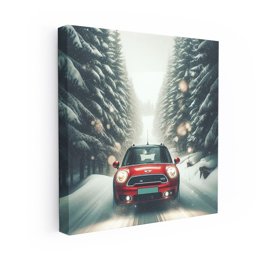 Mini Countryman Snowfa Wall Art