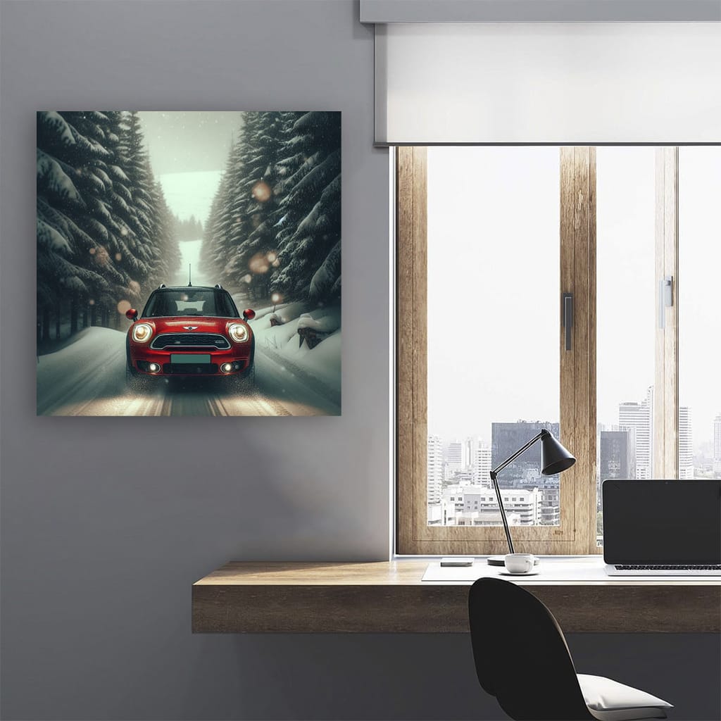 Mini Countryman in Snowfall - Adventurous and Compact SUV