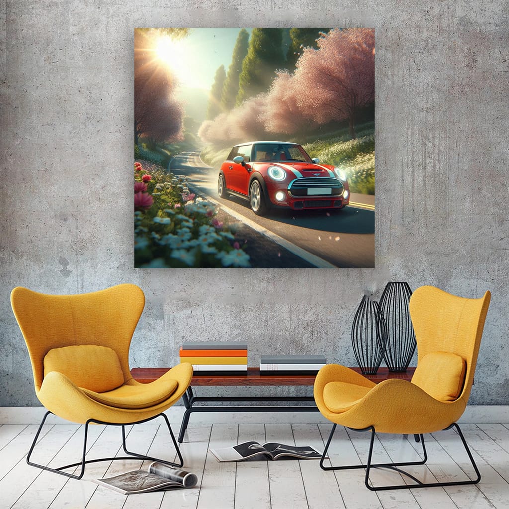 Mini John Cooper Works Ro Wall Art