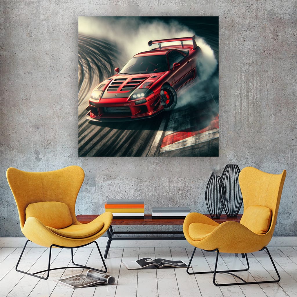 Mitsubishi 3000gt (gto) Dri Wall Art