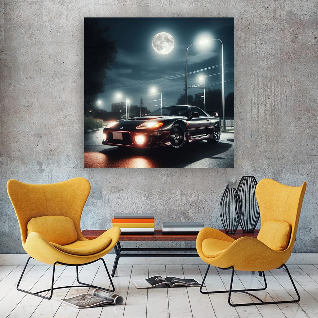 Mitsubishi 3000gt (gto) Nig Wall Art