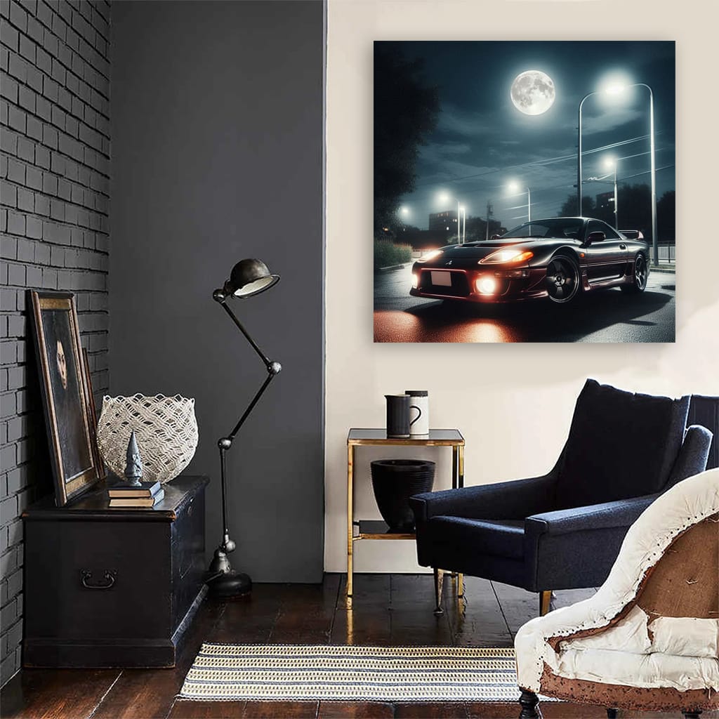 Mitsubishi 3000gt (gto) Nig Wall Art