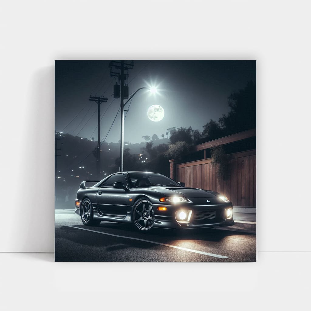 Mitsubishi 3000gt (gto) Night Wall Art