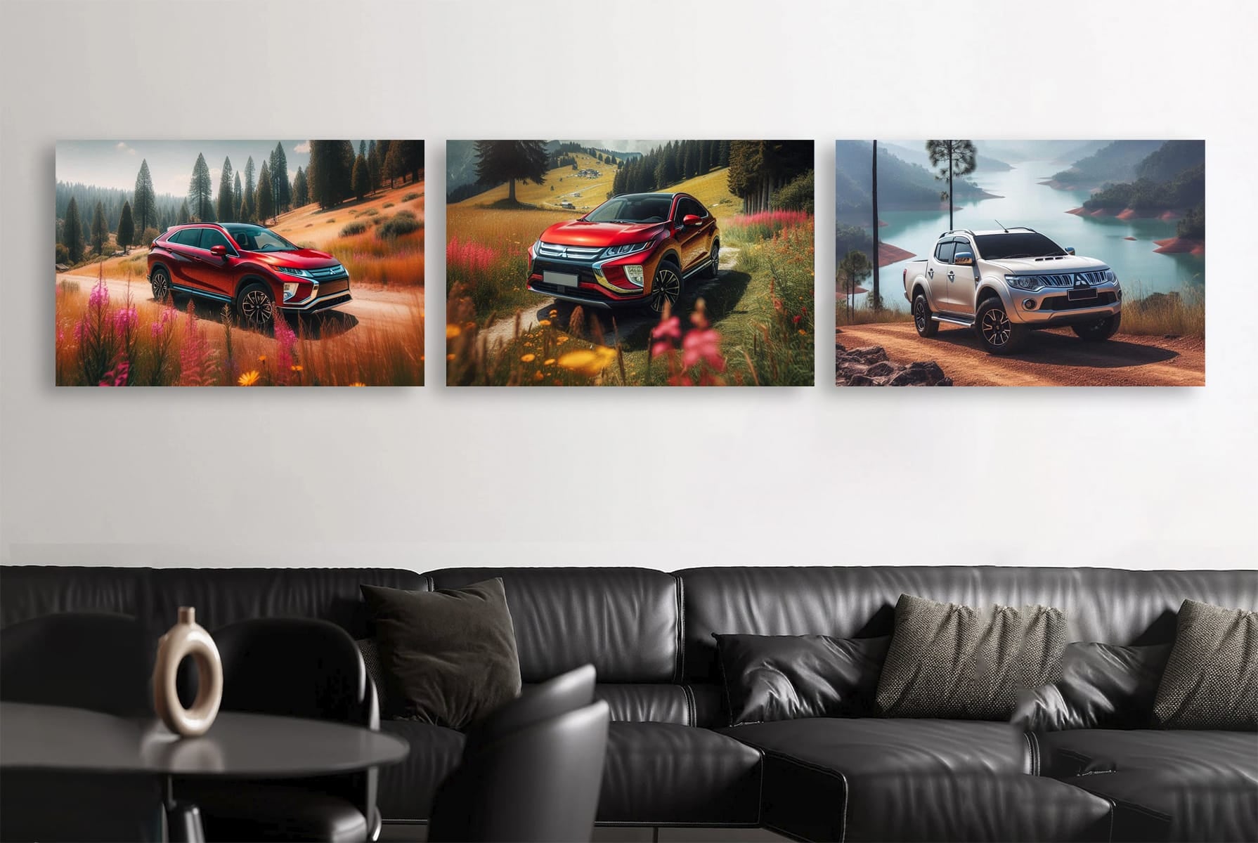 Mitsubishi Eclipse Cross And Triton Set of 3