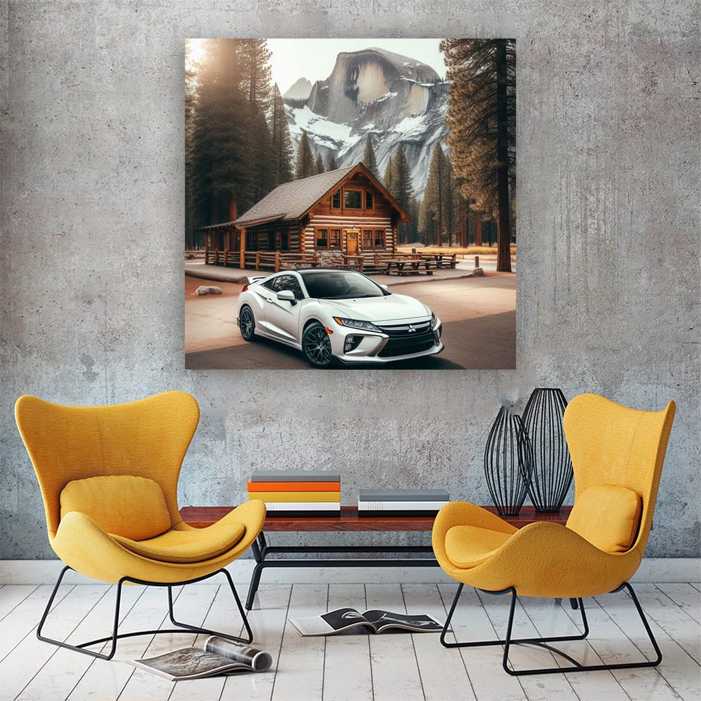 Mitsubishi Eclipse National Park Wall Art