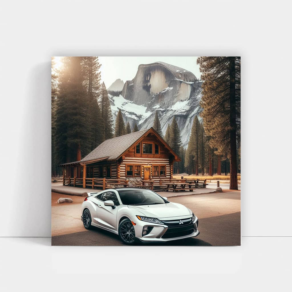 Mitsubishi Eclipse National Park Wall Art