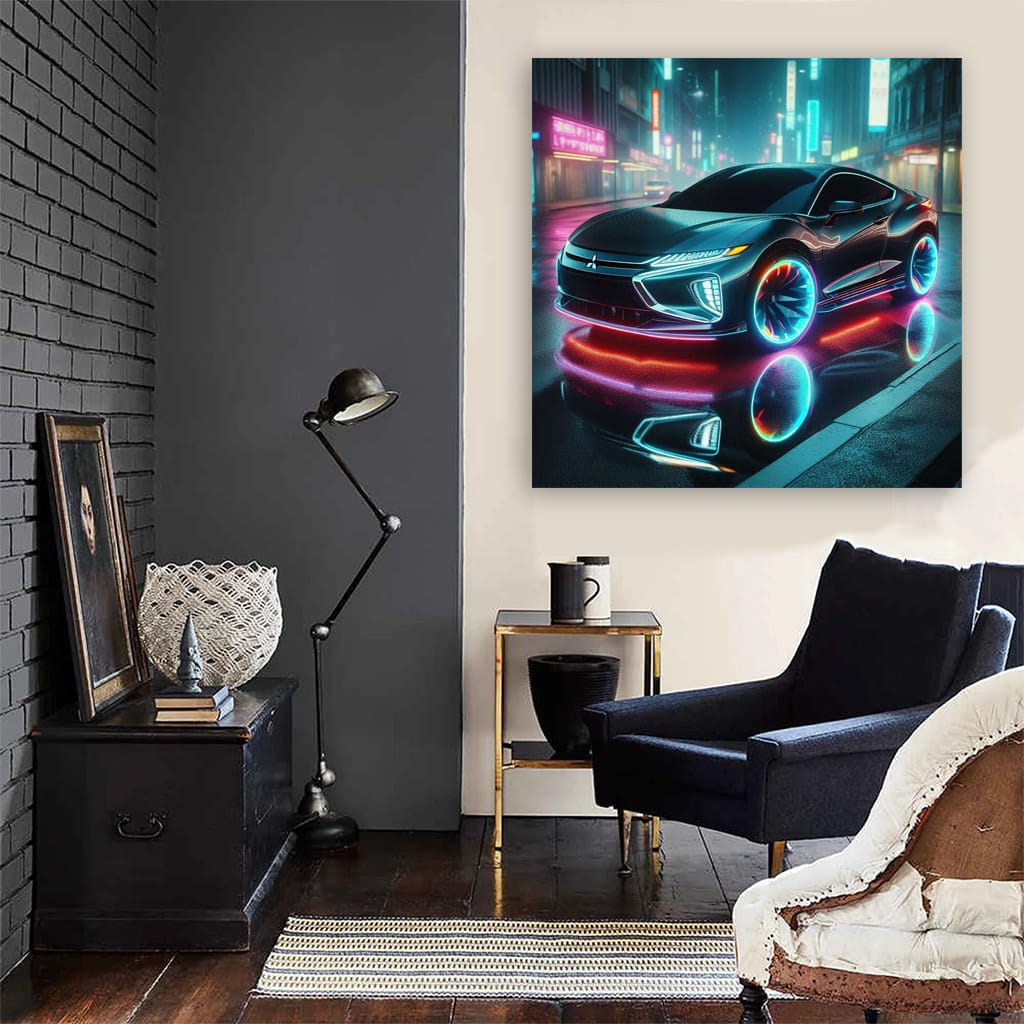 Mitsubishi Eclipse Neon - Sporty and Vibrant Style