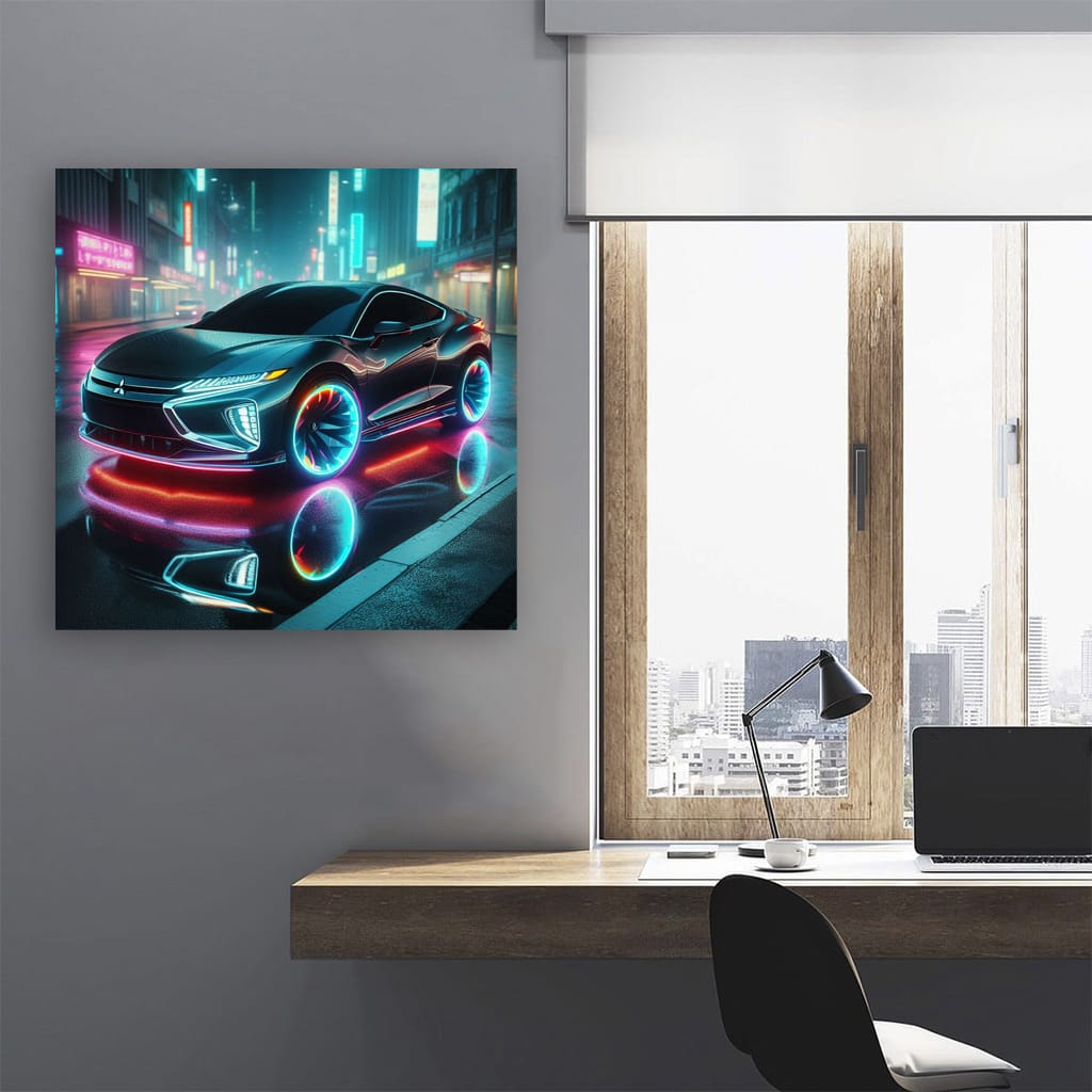 Mitsubishi Eclipse Neon - Sporty and Vibrant Style