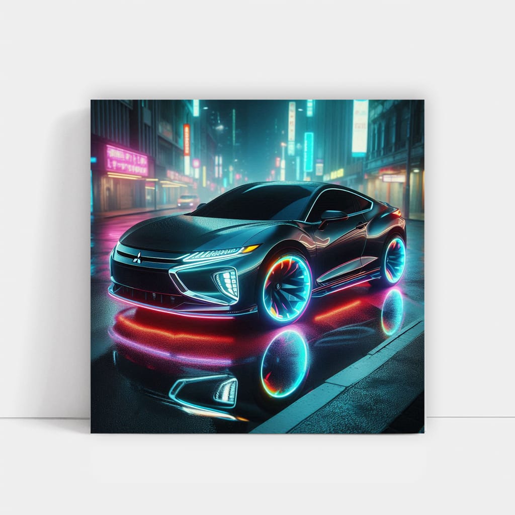 Mitsubishi Eclipse Neon - Sporty and Vibrant Style