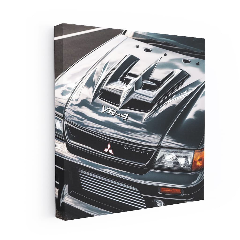 Mitsubishi Galant Vr4 Hood Wall Art