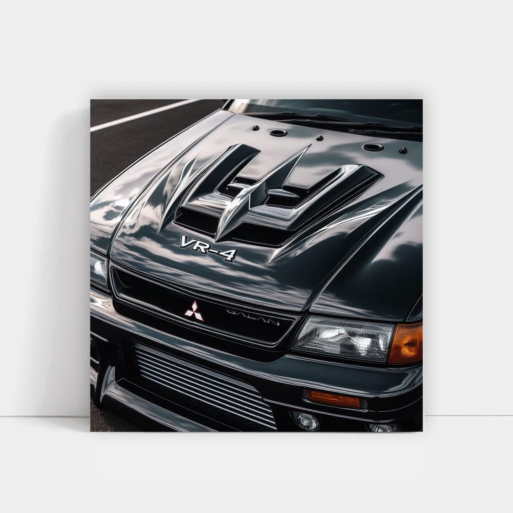 Mitsubishi Galant Vr4 Hood Wall Art