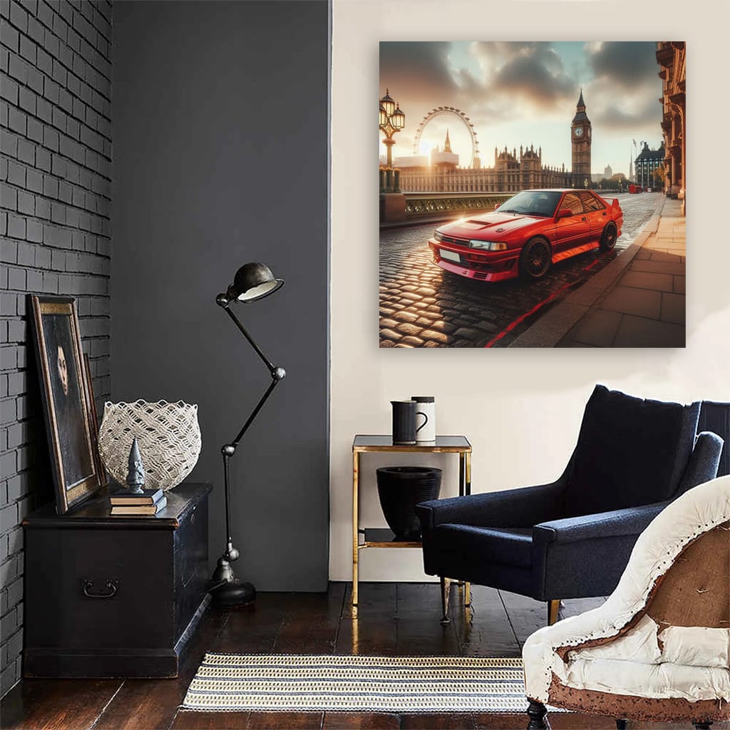 Mitsubishi Galant Vr4 Lond Wall Art