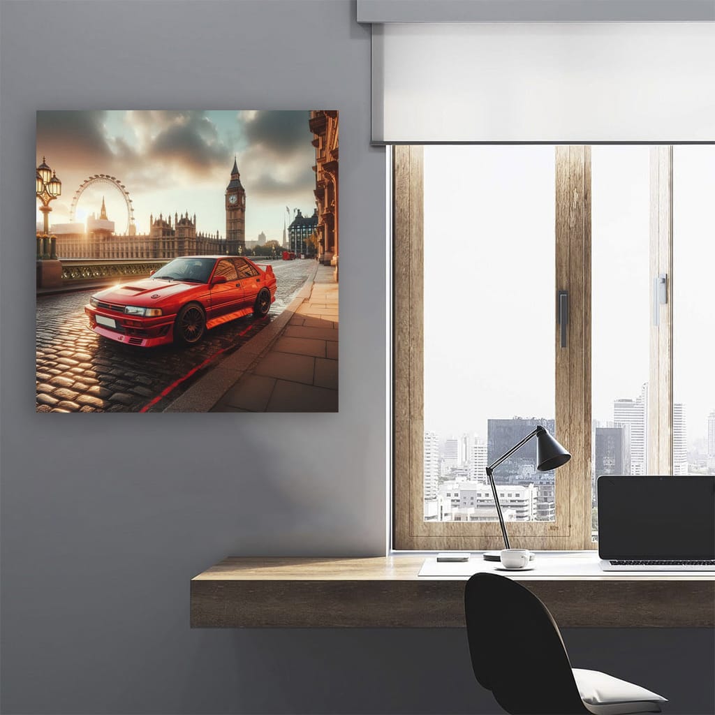 Mitsubishi Galant Vr4 Lond Wall Art