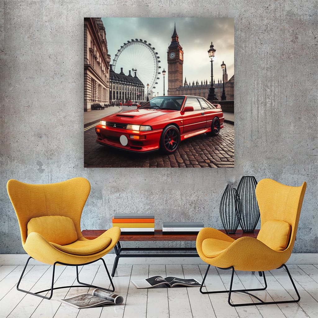 Mitsubishi Galant Vr4 London Wall Art