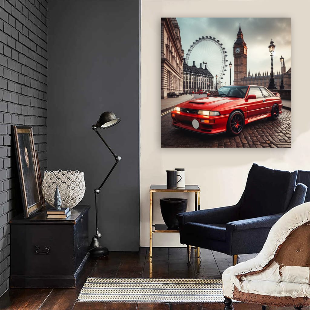 Mitsubishi Galant Vr4 London Wall Art