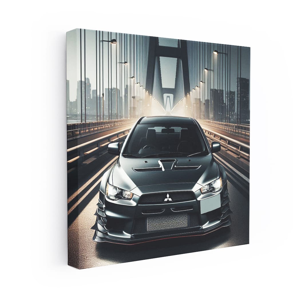 Mitsubishi Lancer Evolution (evo) Brid Wall Art