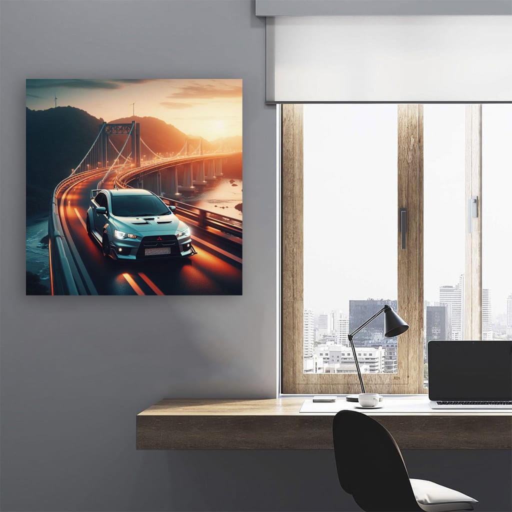 Mitsubishi Lancer Evo (Bridge) - Speed Meets Style