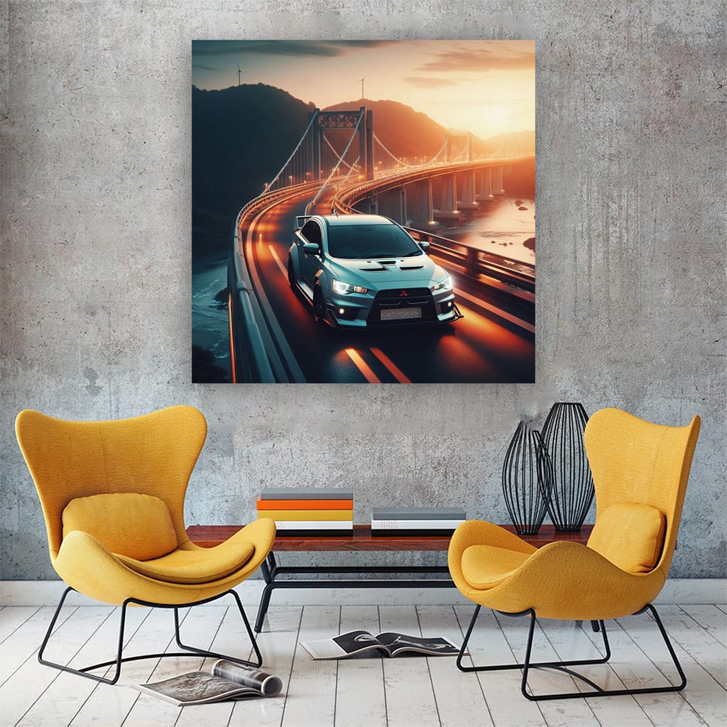Mitsubishi Lancer Evo (Bridge) - Speed Meets Style