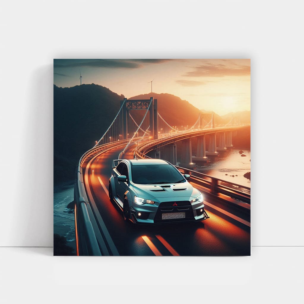 Mitsubishi Lancer Evo (Bridge) - Speed Meets Style