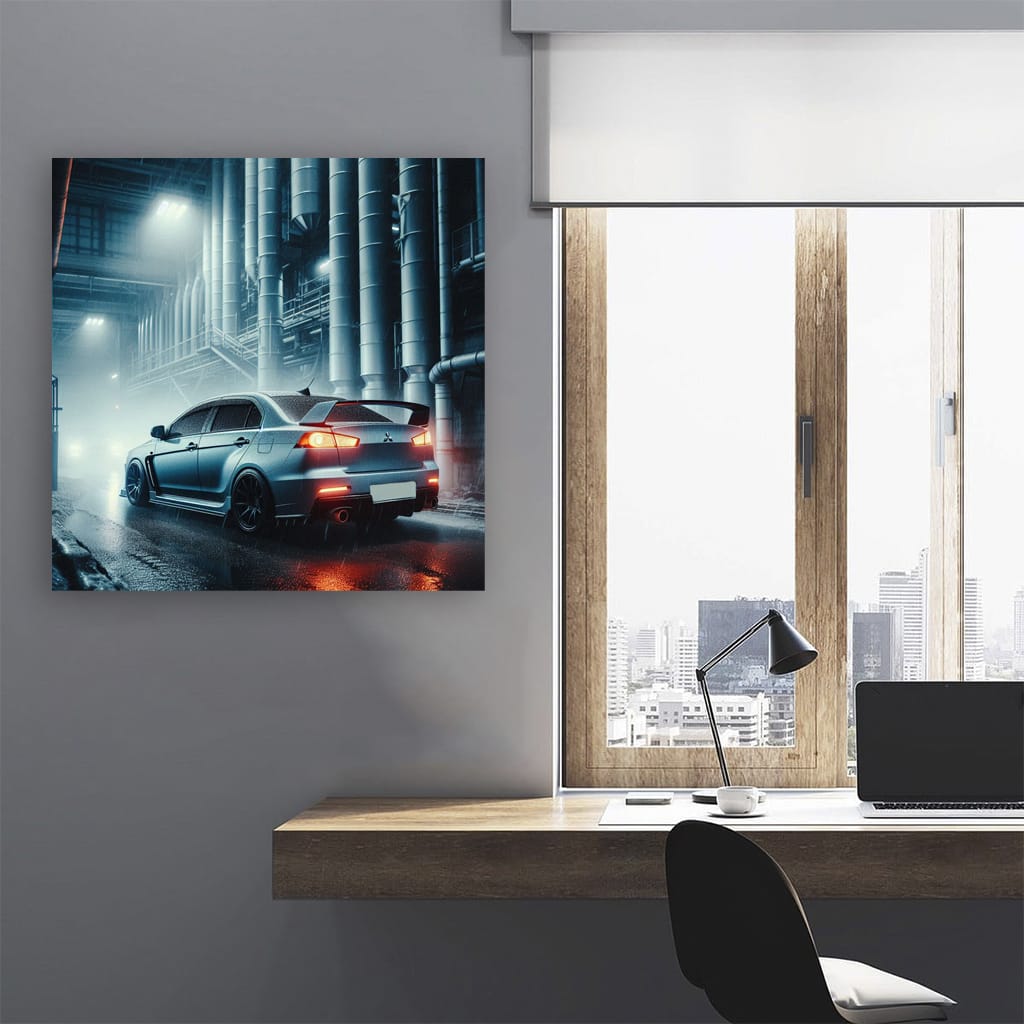 Mitsubishi Lancer Evolution (evo) F Wall Art