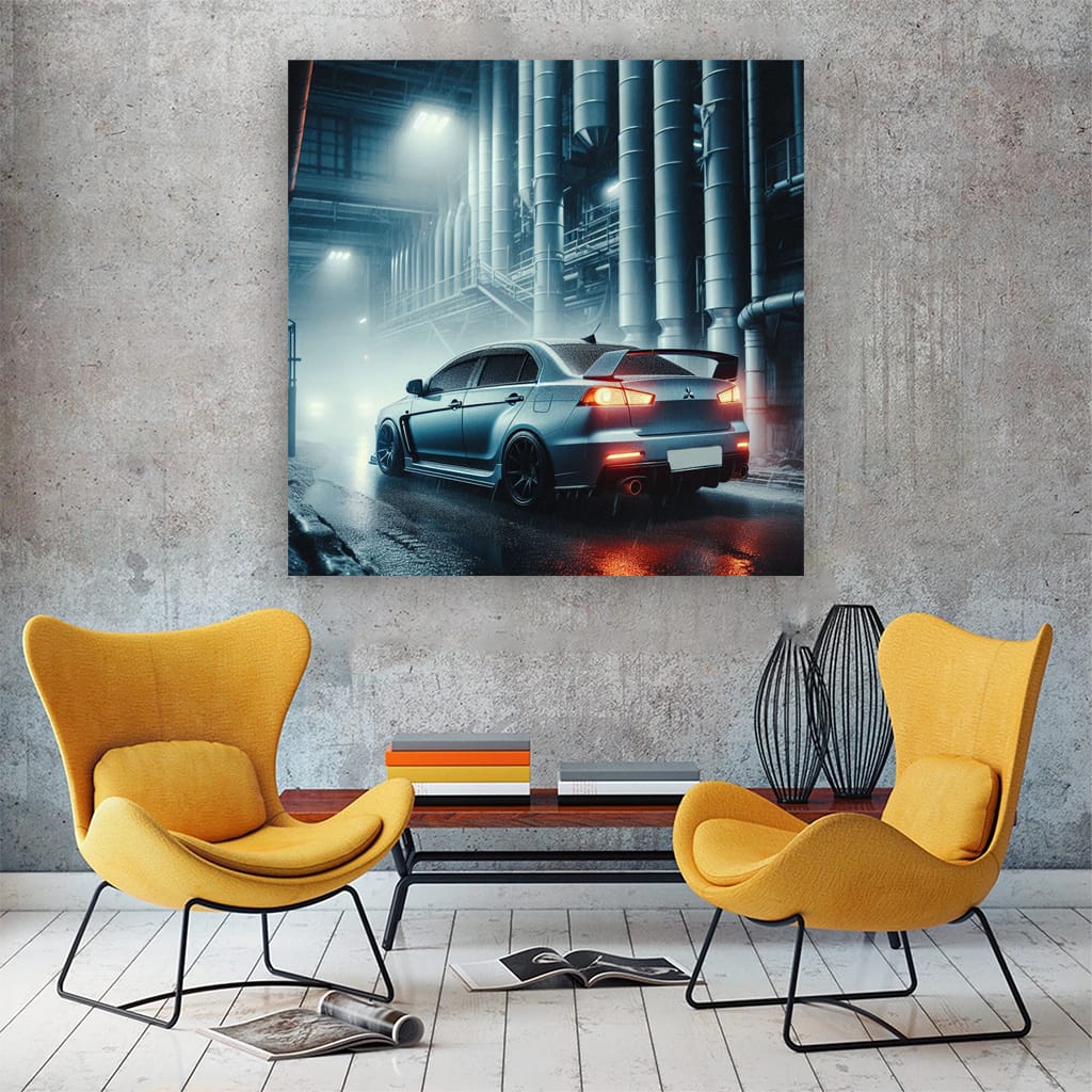 Mitsubishi Lancer Evolution (evo) F Wall Art