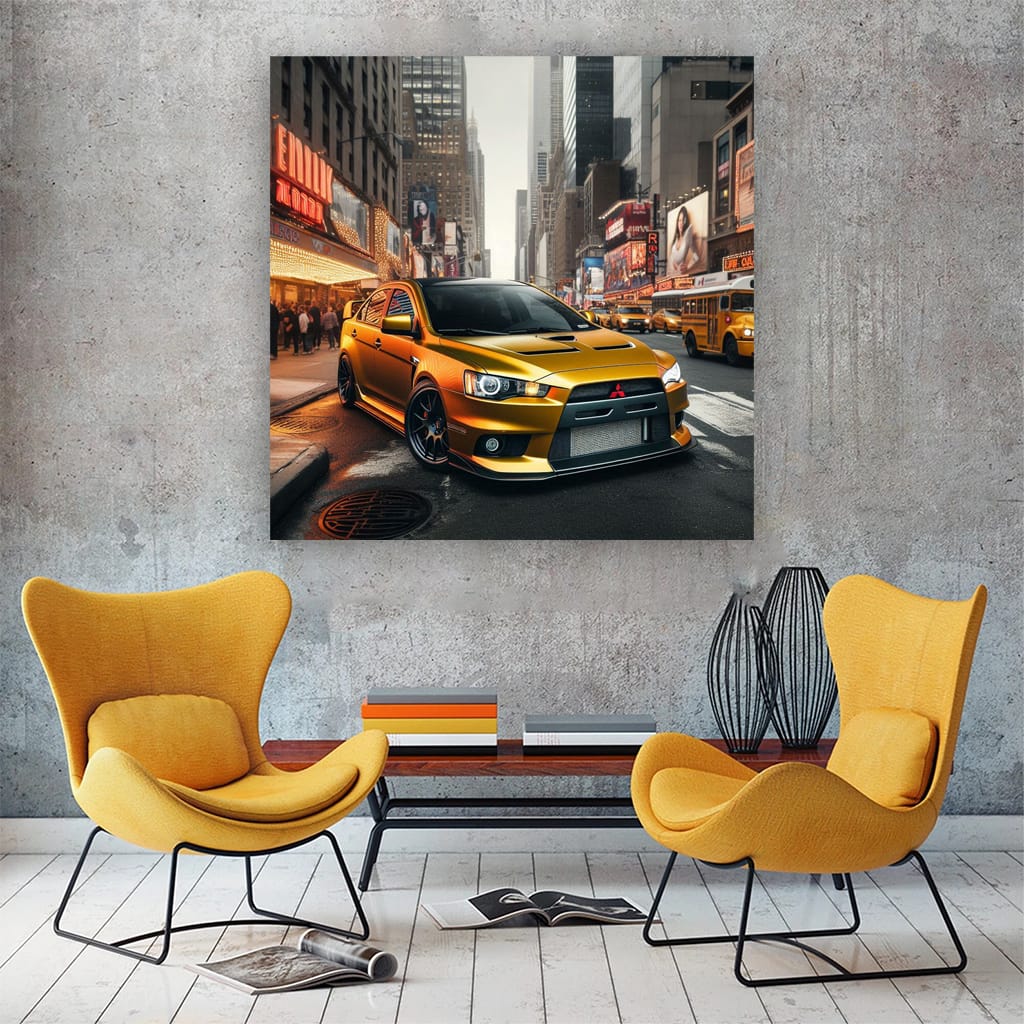 Mitsubishi Lancer Evo NYC - Power and Performance in Motion