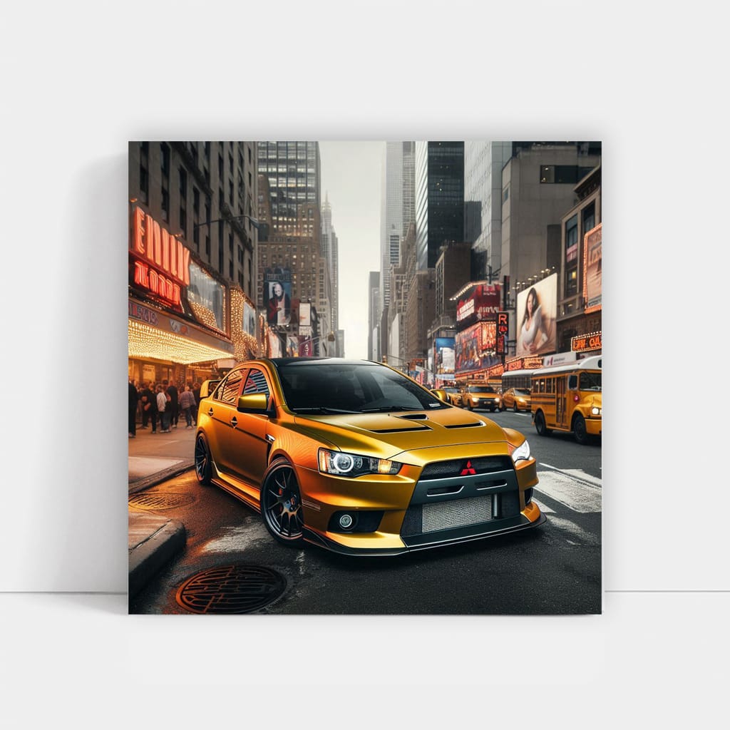 Mitsubishi Lancer Evo NYC - Power and Performance in Motion