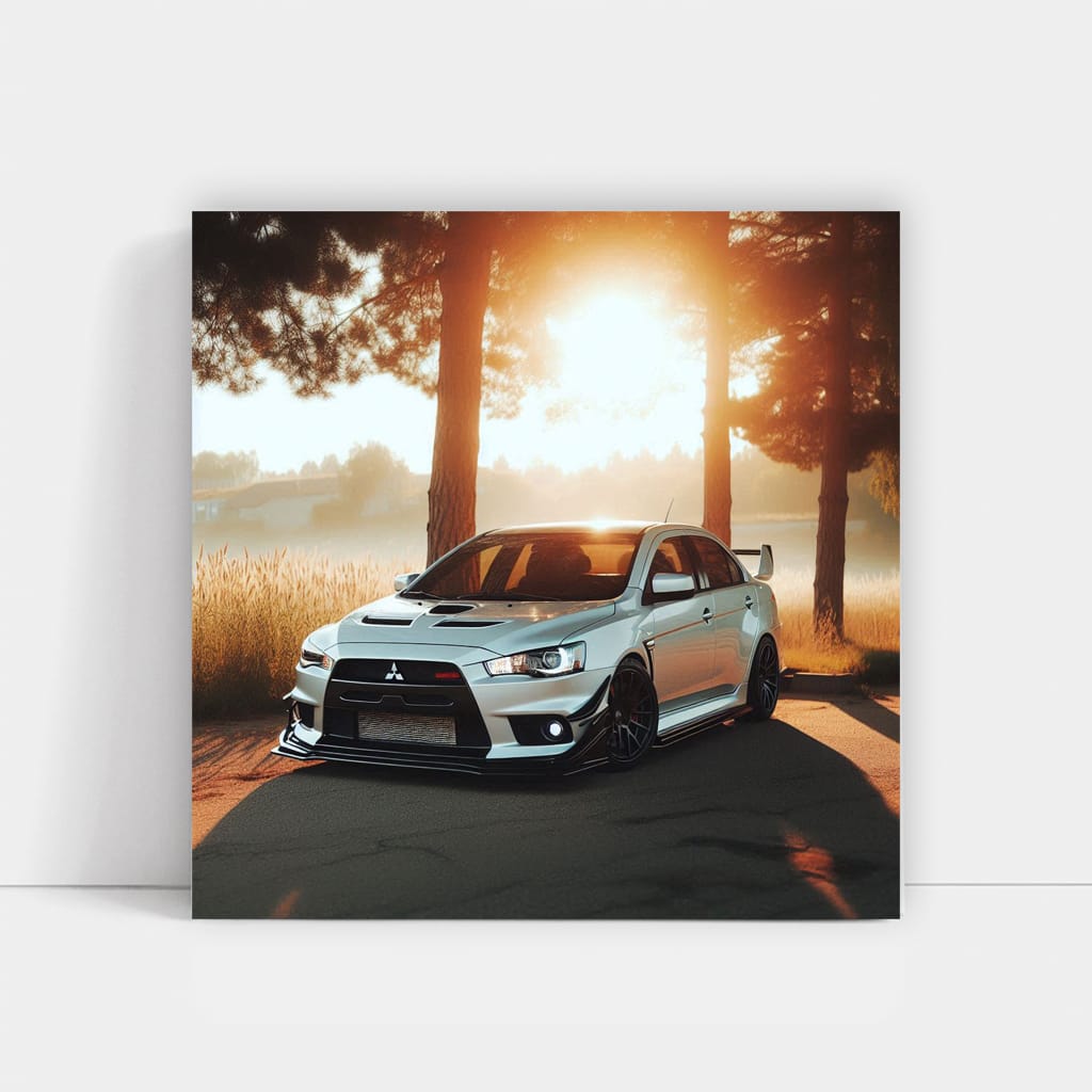 Mitsubishi Lancer Evolution in Sunny Weather - Thrill Seeker