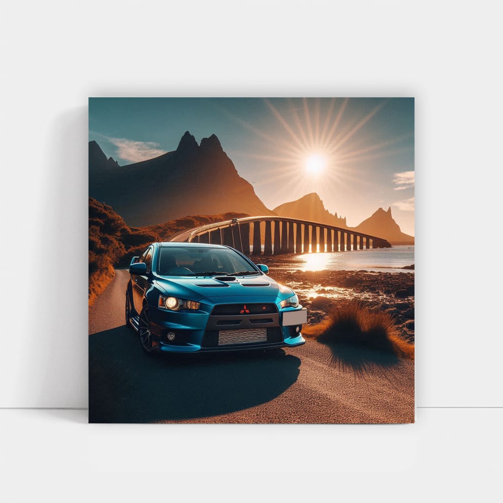 Mitsubishi Lancer Evolution (Evo) in Sunlight - Speed Unleashed