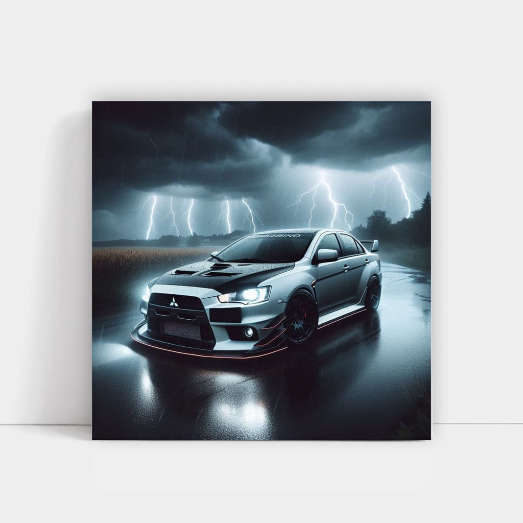 Mitsubishi Evo Thunderstorm : Unleash Beast