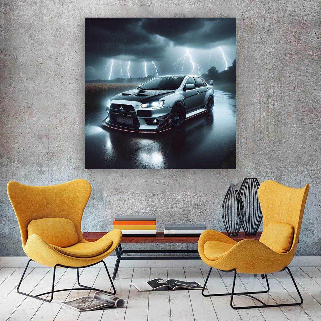 Mitsubishi Evo Thunderstorm : Unleash Beast