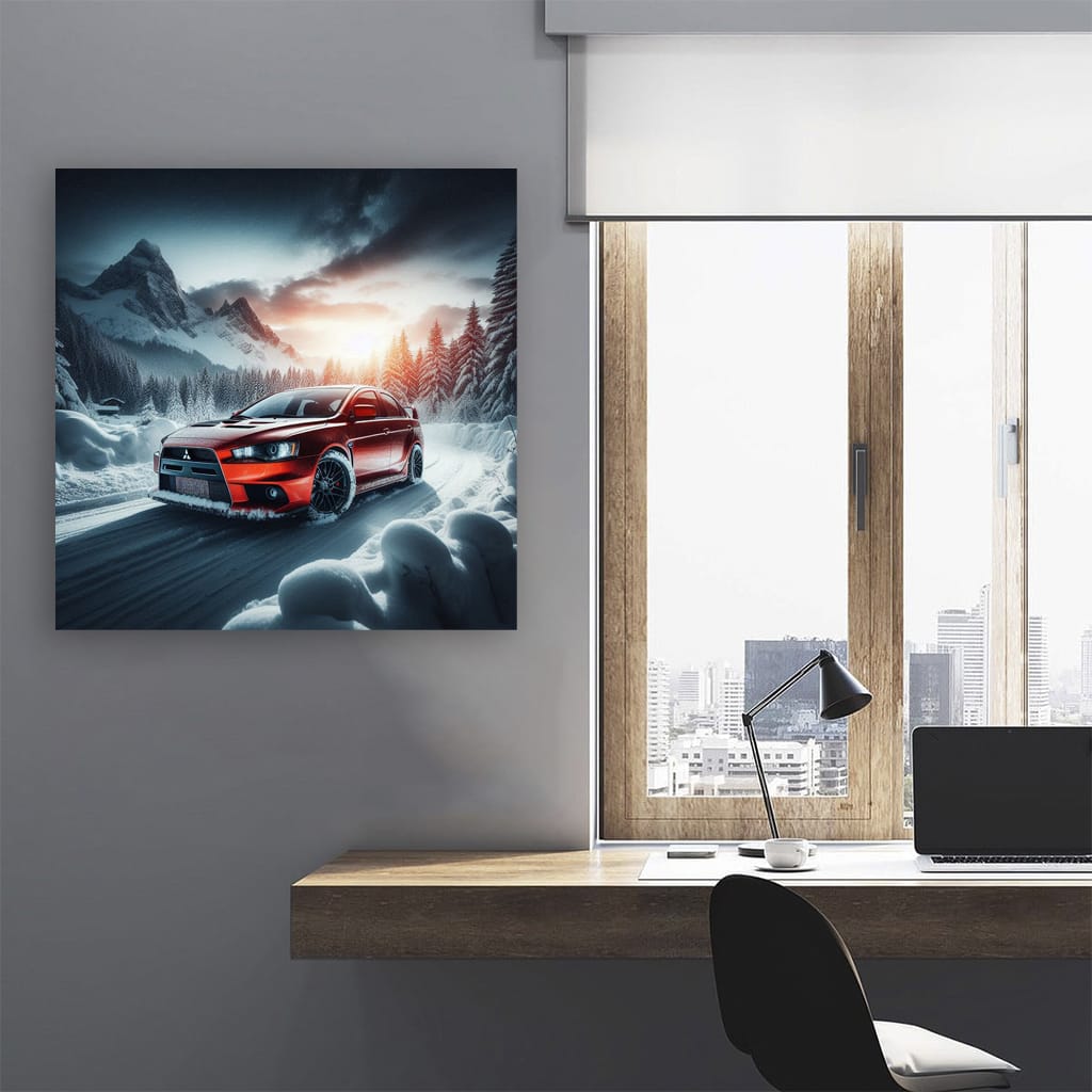 Mitsubishi Lancer Evolution (Evo) Winter - Thrill Unleashed