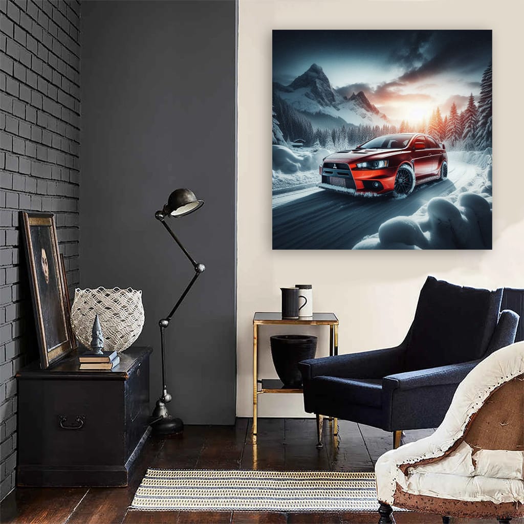 Mitsubishi Lancer Evolution (Evo) Winter - Thrill Unleashed