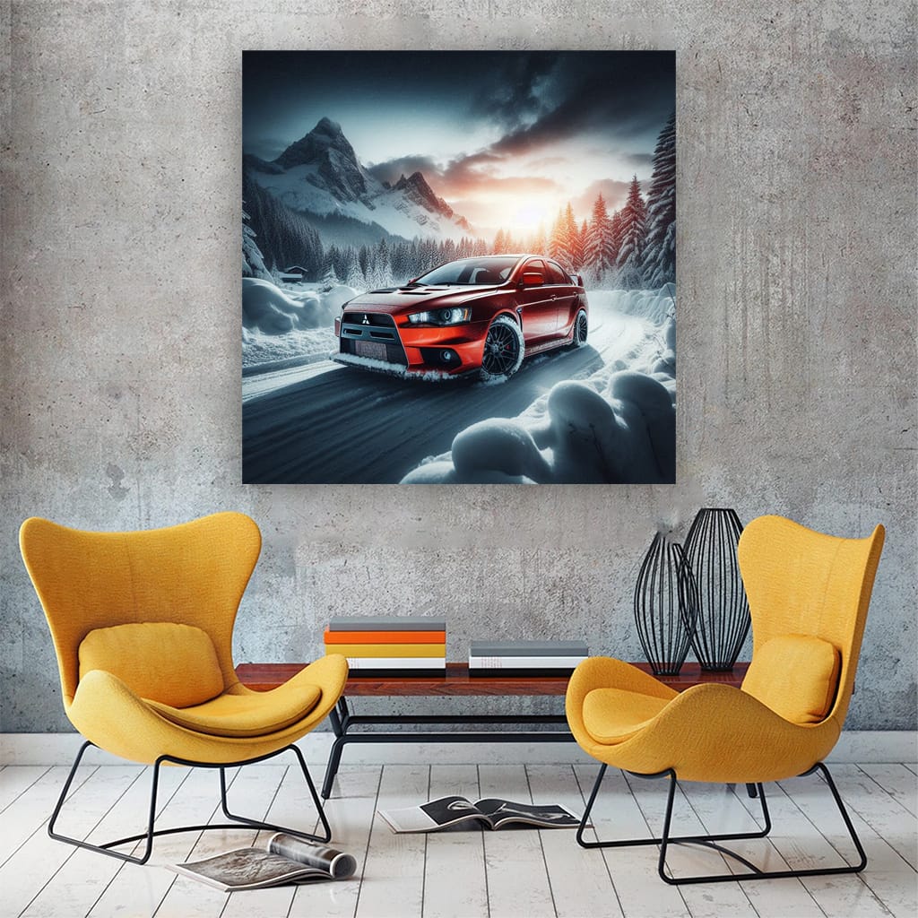 Mitsubishi Lancer Evolution (Evo) Winter - Thrill Unleashed