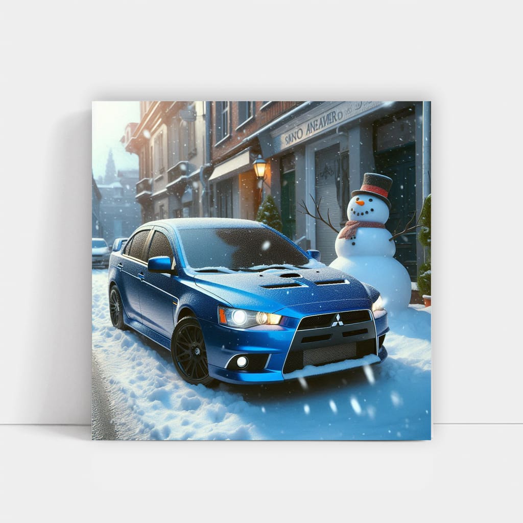 Mitsubishi Lancer Wint Wall Art