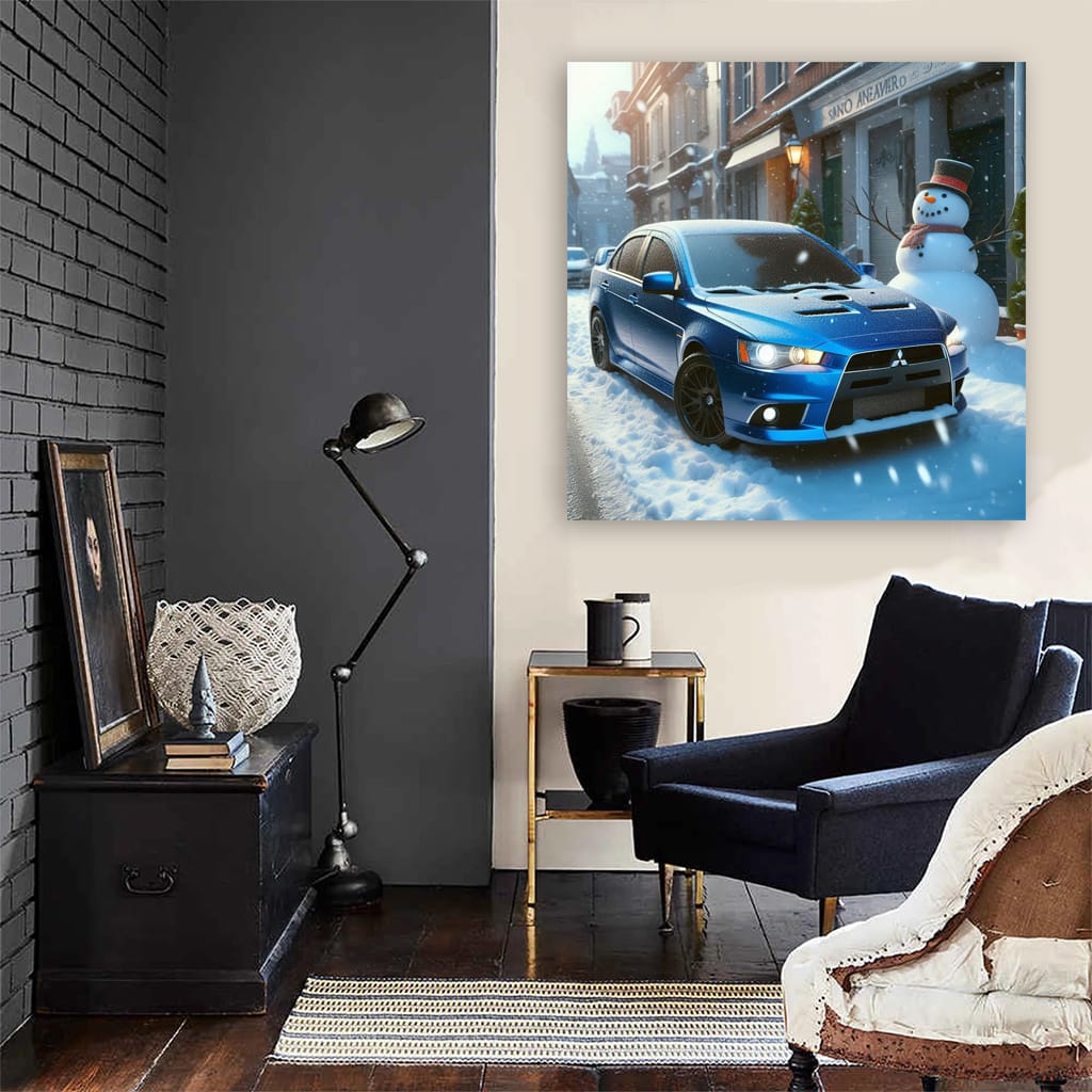 Mitsubishi Lancer Wint Wall Art