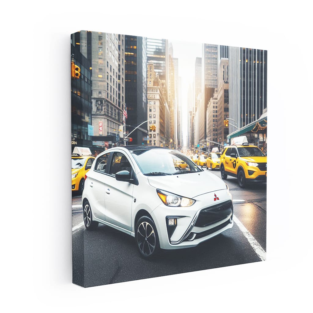 Mitsubishi Mirage New Yo Wall Art