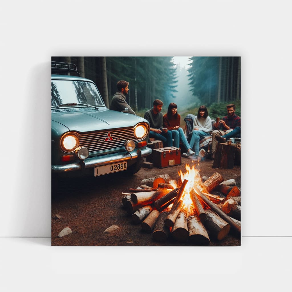 Mitsubishi Retro Fire Old - Classic Style Revival