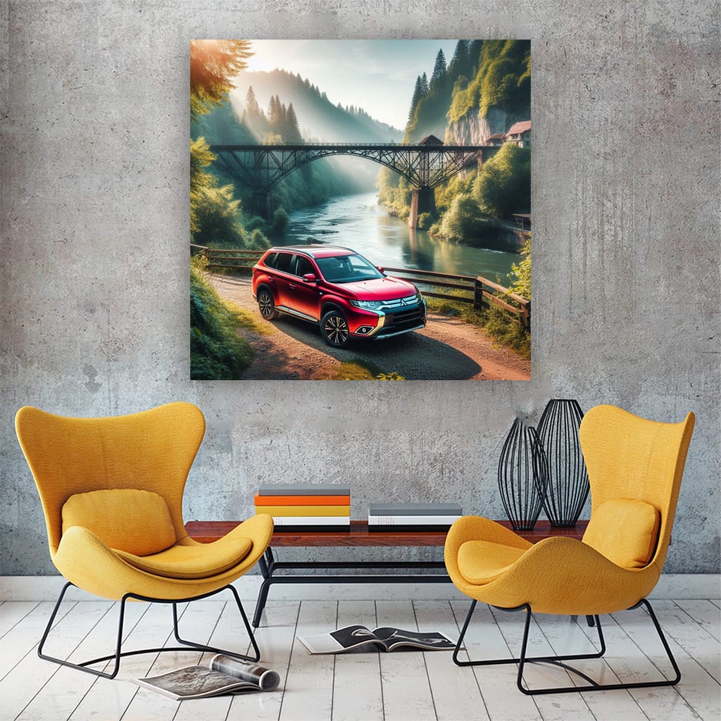 Mitsubishi Outlander Bridge - Adventure Awaits!