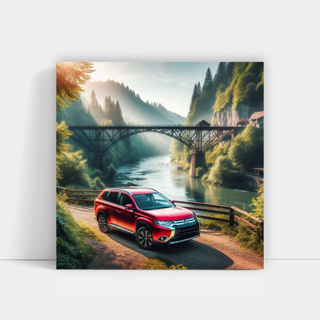 Mitsubishi Outlander Bridge - Adventure Awaits!