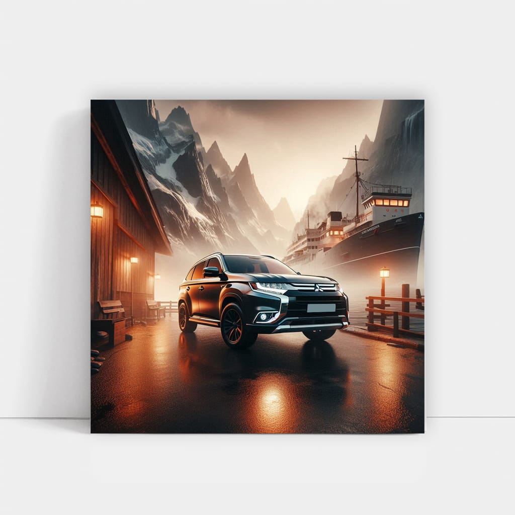 Mitsubishi Outlander Sport (ASX-RVR) in Impressionism Style