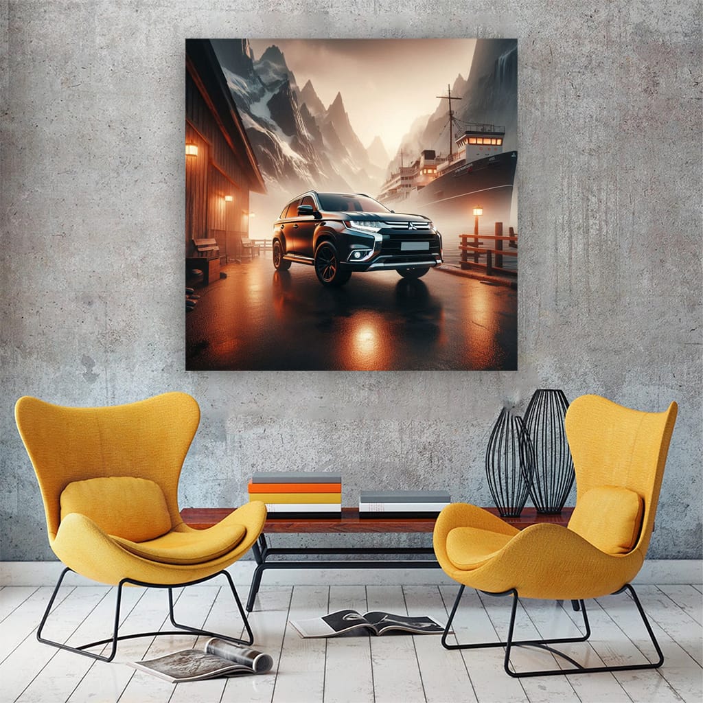 Mitsubishi Outlander Sport (ASX-RVR) in Impressionism Style
