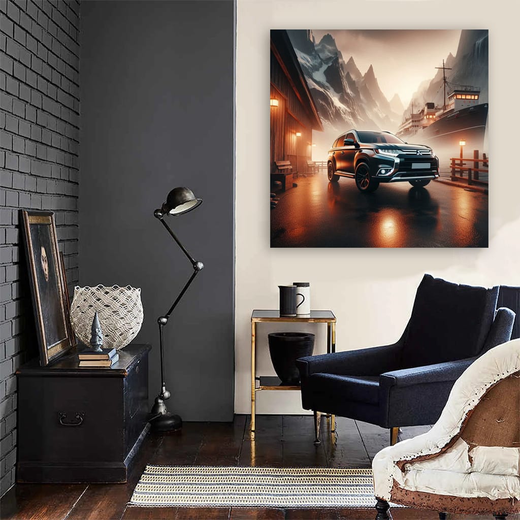 Mitsubishi Outlander Sport (ASX-RVR) in Impressionism Style