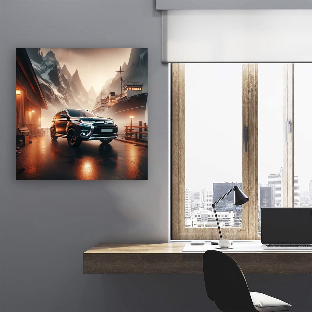 Mitsubishi Outlander Sport (ASX-RVR) in Impressionism Style